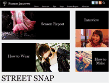 Tablet Screenshot of fashion.japantwo.com